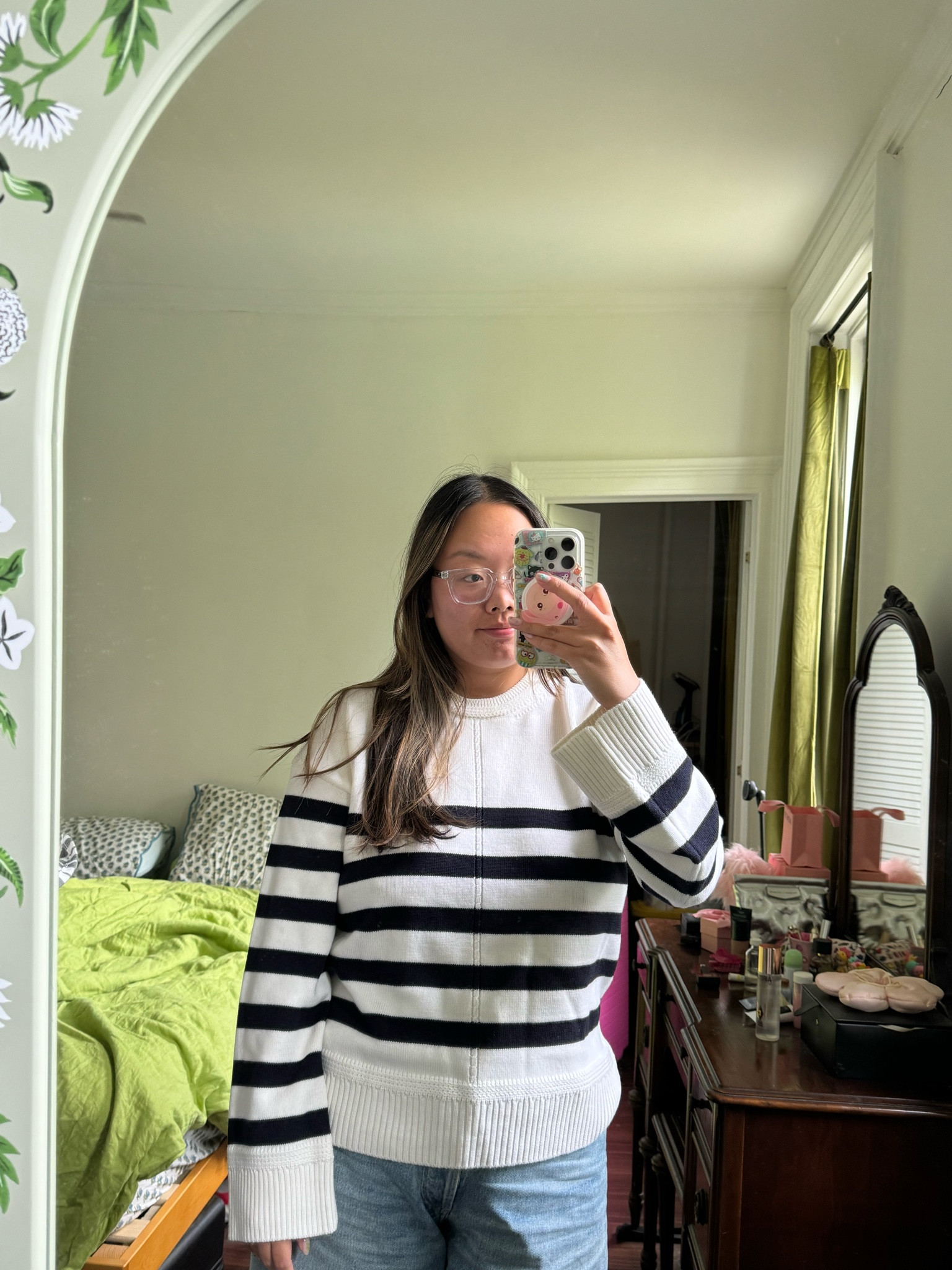 Sezane striped sweater ✨