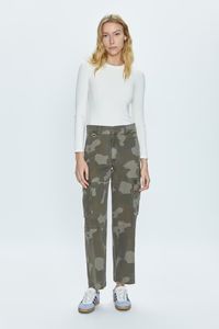 Addie High Rise Trouser - Camo | Pistola Denim