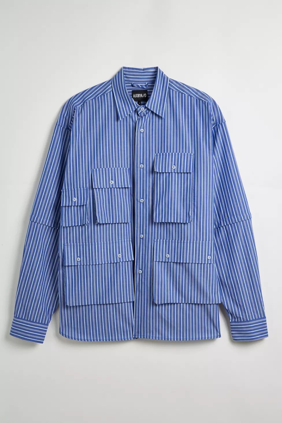 AJOBYAJO Fisherman Stripe Shirt | Urban Outfitters (US and RoW)