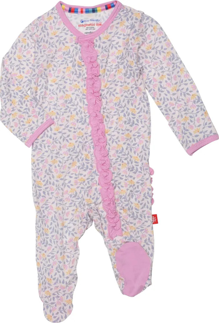 Magnetic Me Amelia Ruffle Footie | Nordstrom | Nordstrom