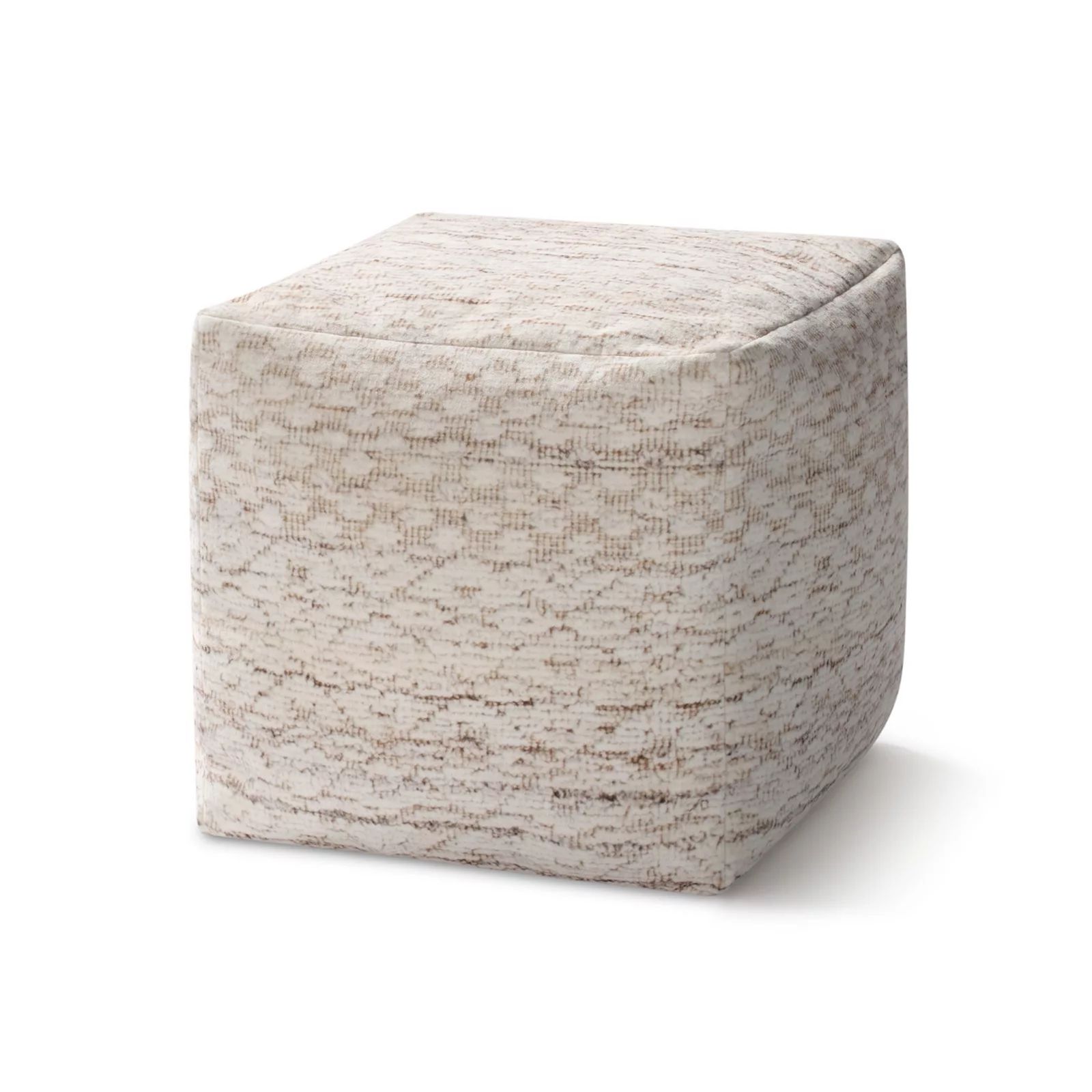 Loloi x Sonoma Goods For Life® Super Soft Ojeda Print Square Pouf Ottoman | Kohl's