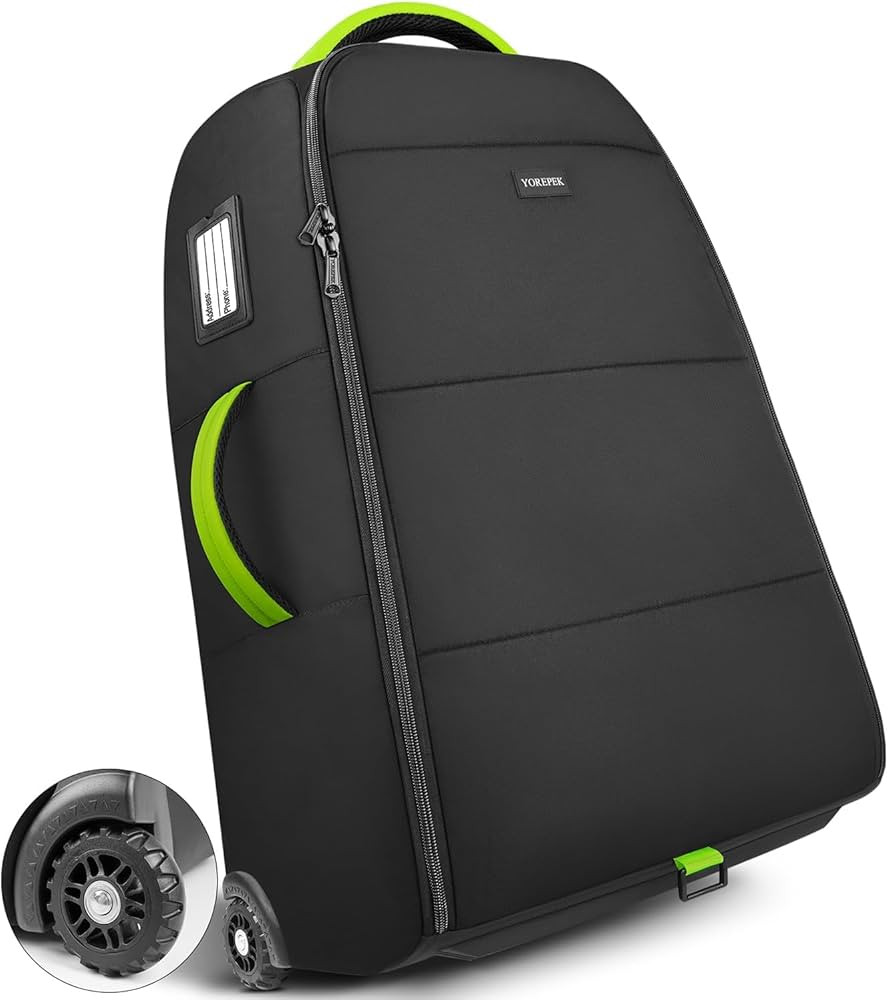 YOREPEK Padded Stroller Travel Bag with Wheels for Airplane Compatible with Nuna Mixx Next, UPPAb... | Amazon (US)
