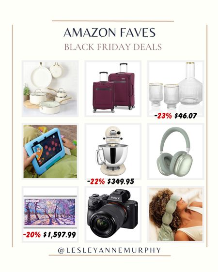 Black Friday Amazon Deals - Nora’s tablet, the Frame TV, Samsonite luggage, a weighted eye mask, noise canceling headphones and other fabulous gifts all on sale! 

#LTKCyberWeek #LTKGiftGuide #LTKsalealert