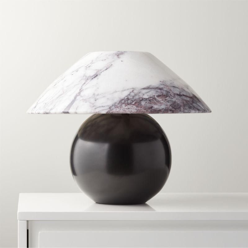 Eleonora Modern Marble Table Lamp | CB2 | CB2