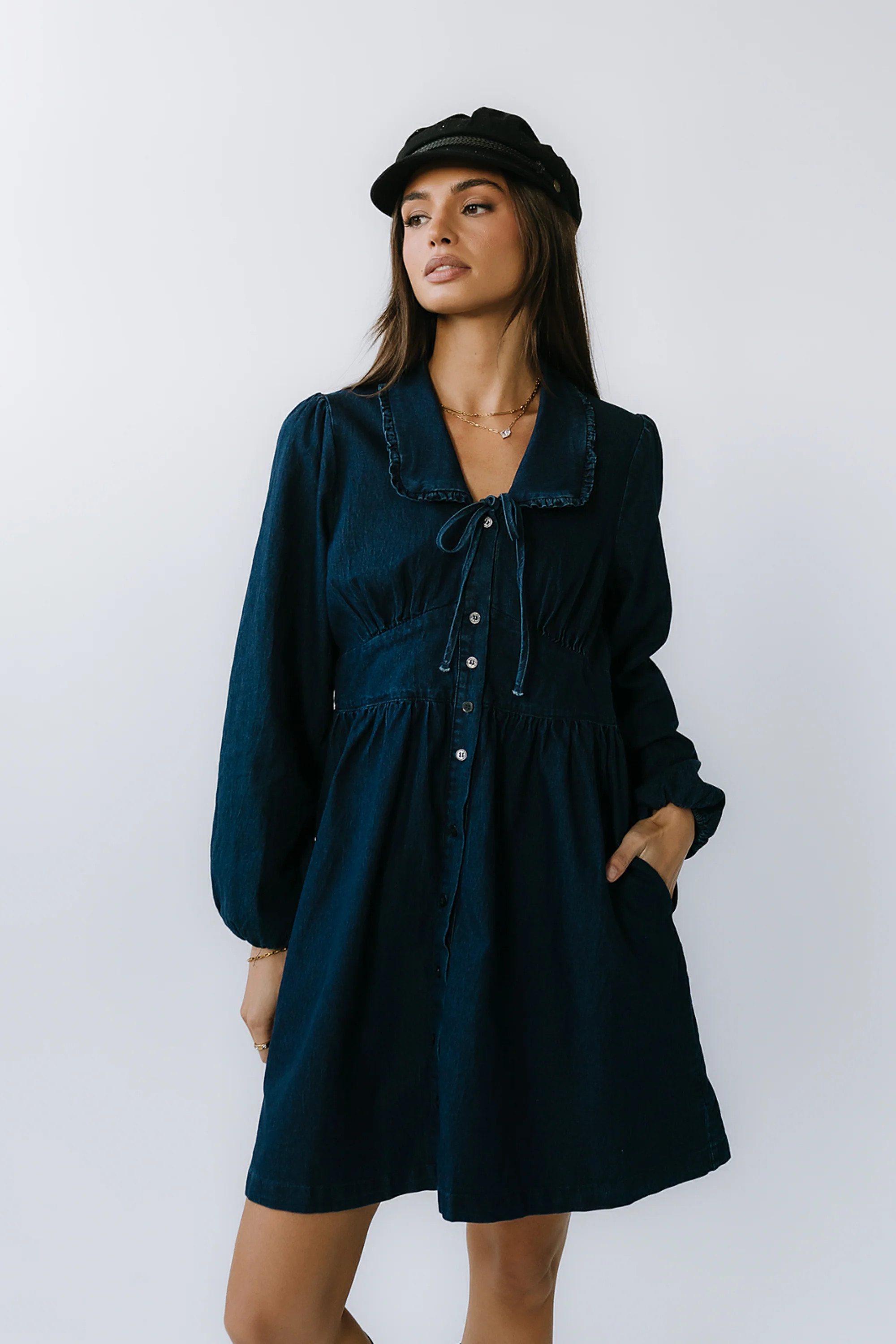 Baker Denim Mini Dress | Böhme US