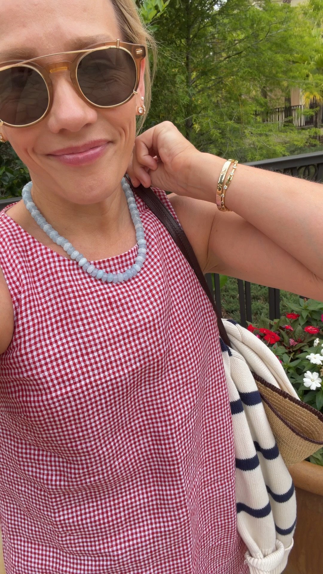 Under $100 summer throw on & go dress! Sized down to an xs but it’s a little tight in the arms so take your regular size. . Also linked a few more @Quince favorites lately too!  #quincepartner @Shop.LTK #liketkit

#LTKootd #LTKSeasonal #LTKOver40