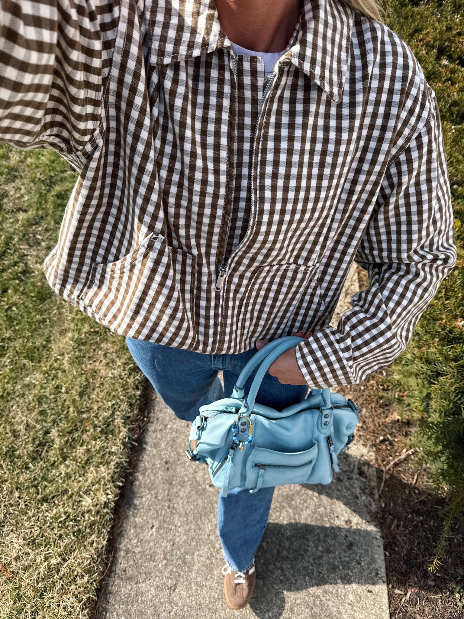 Easy Spring outfit idea 🤎🩵

#LTKootd