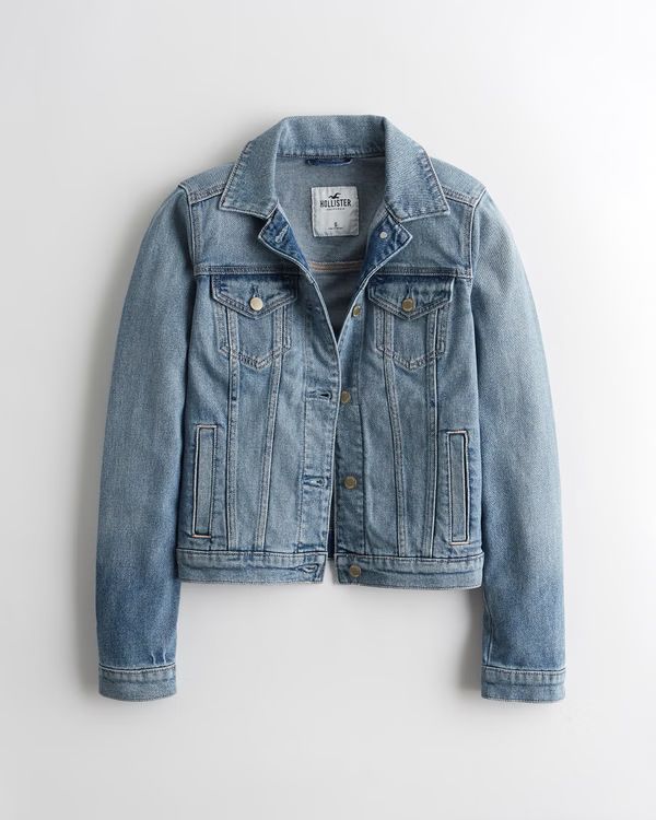 Stretch Denim Jacket | Hollister (US)