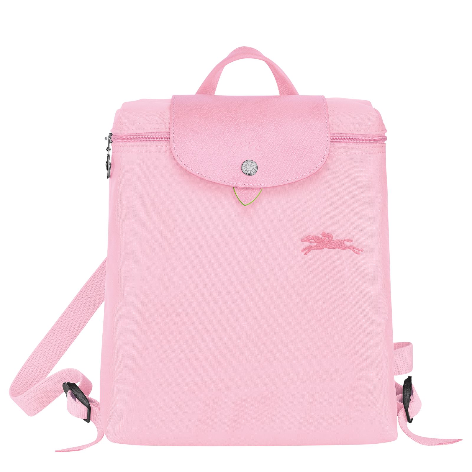 Le Pliage Green M Backpack Pink - Recycled canvas | Longchamp PT | Longchamp