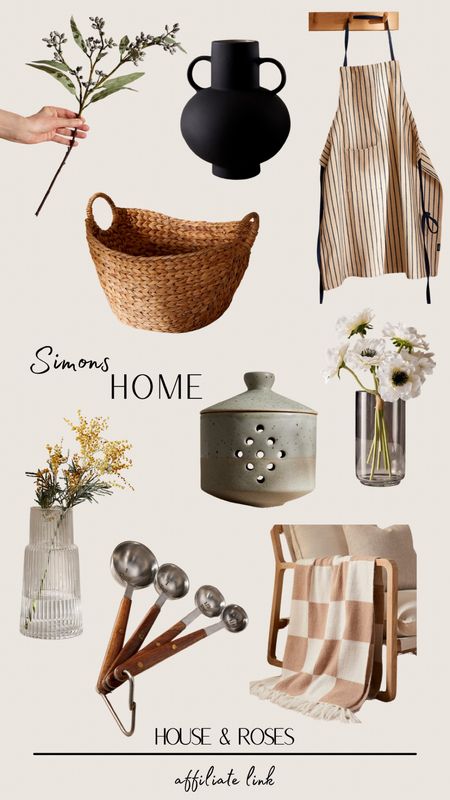 Spring home finds from Maison Simons 🤎

#LTKSeasonal #LTKfindsunder100 #LTKhome