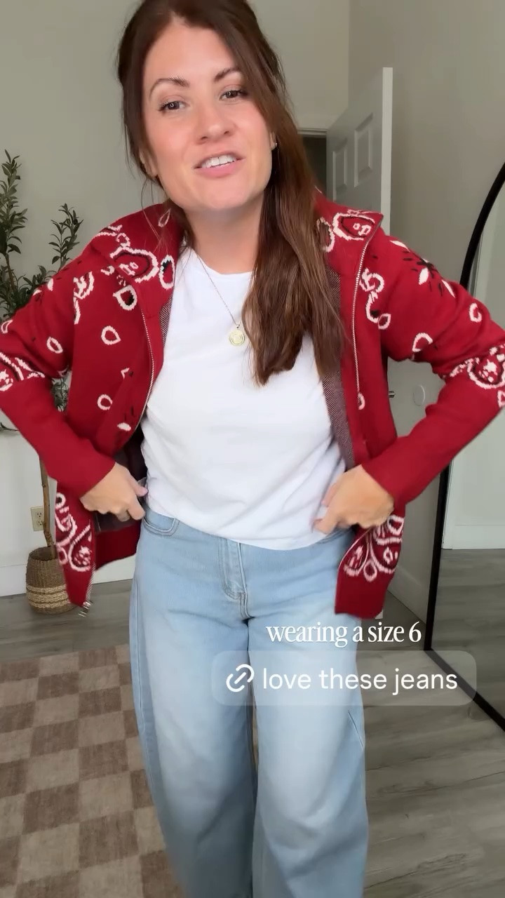 wearing a size 6
