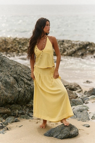 Sandshell Linen Skirt Set | Free People (Global - UK&FR Excluded)