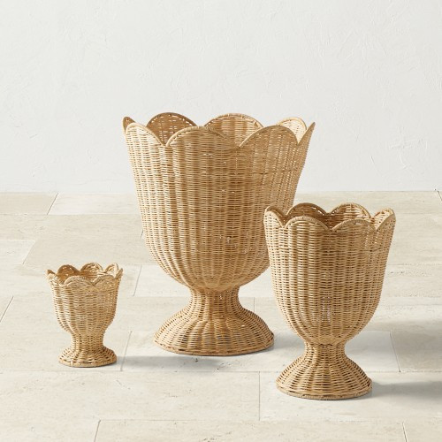 Woven Urn Complete Planter Collection | Williams-Sonoma