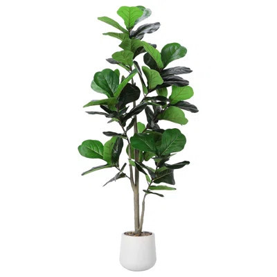 60" Artificial Fiddle Leaf Tree | Wayfair North America