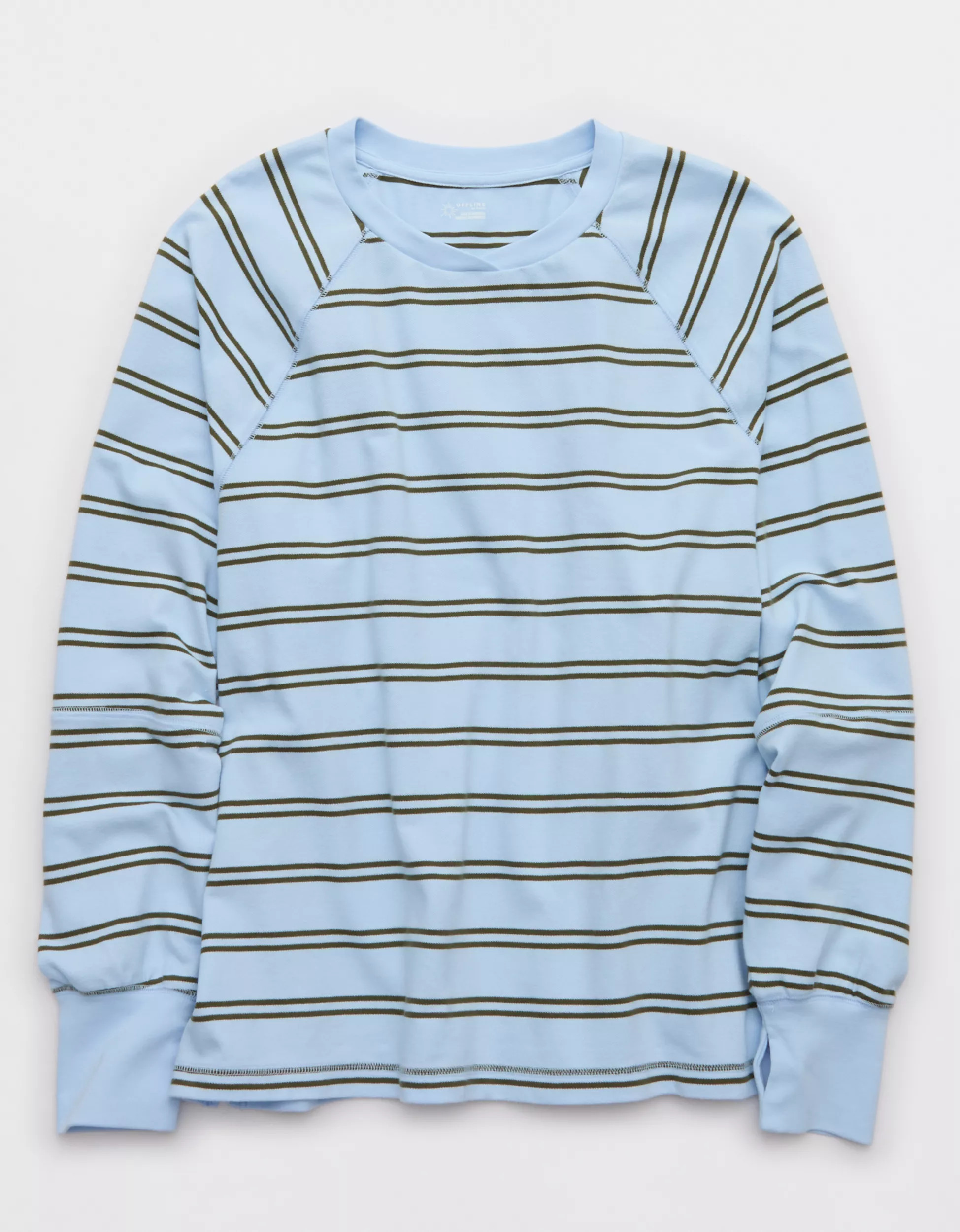 OFFLINE By Aerie Pique Long Sleeve T-Shirt | Aerie