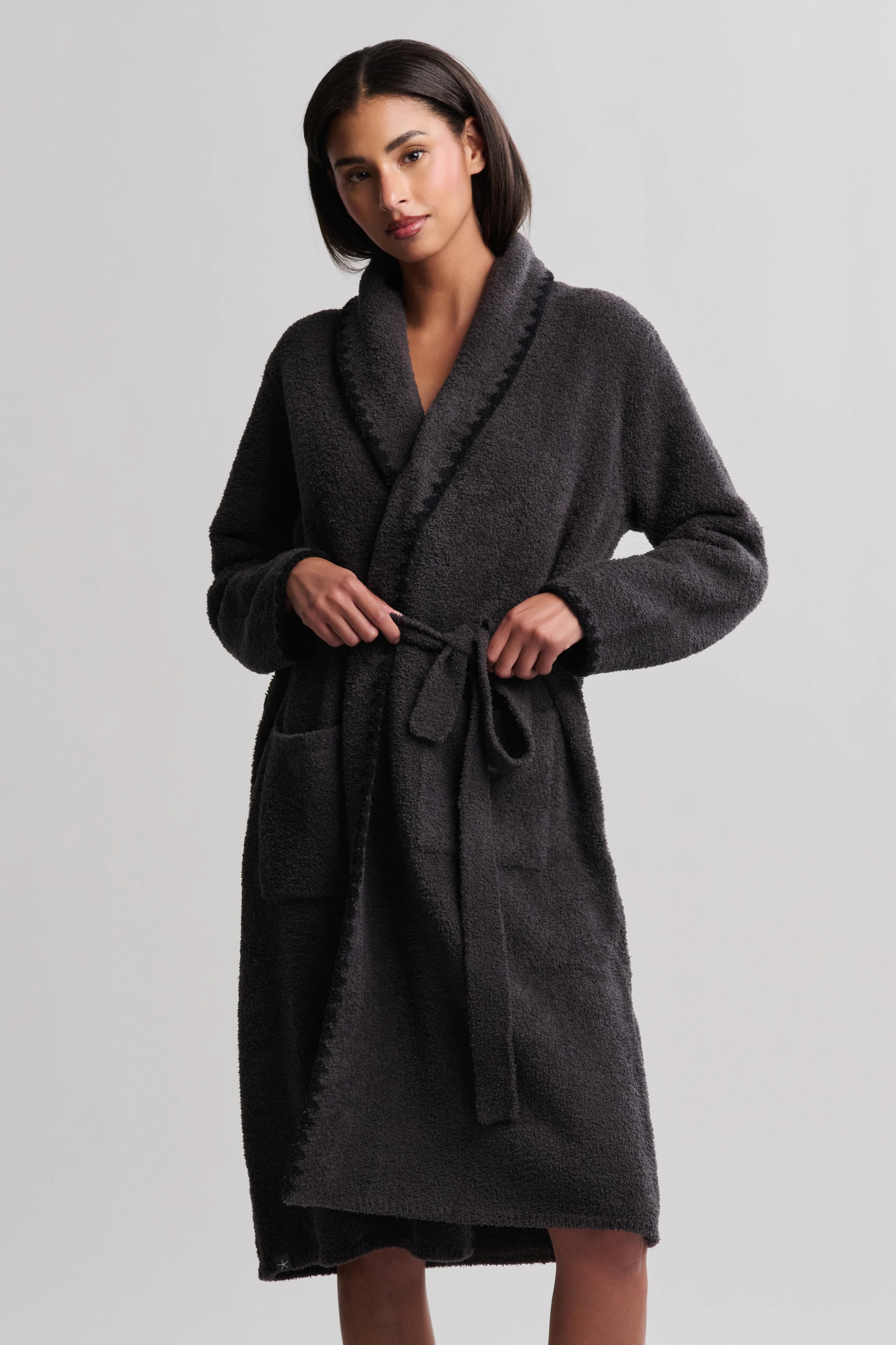 CozyChic® Blanket Stitch Robe | Barefoot Dreams