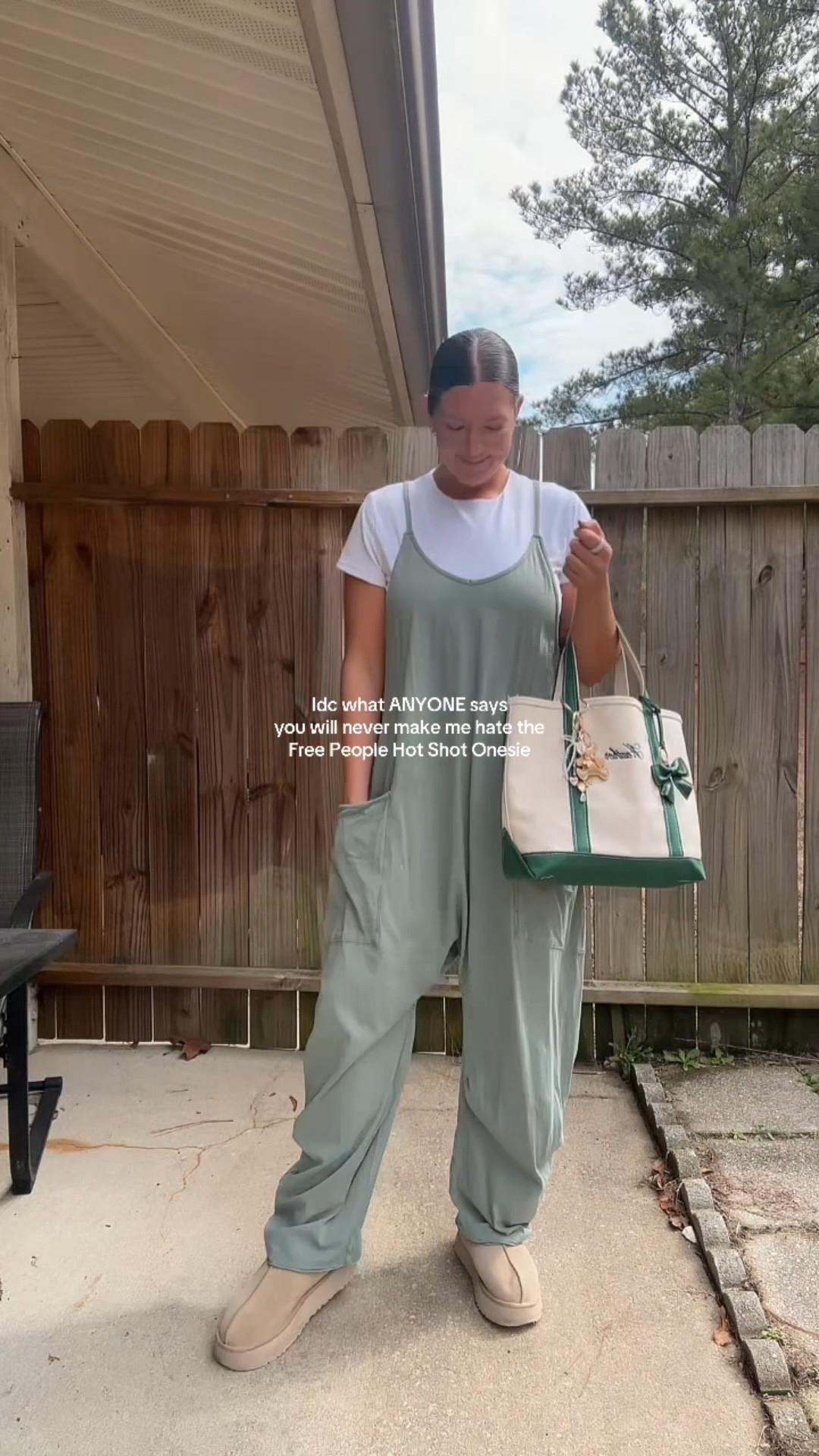 Me and my free people hot shot onesie til the day I die 🤝✨ 

#LTKdayinmylife #LTKgrwm #LTKootd
