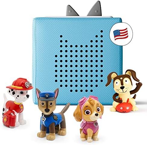 Amazon.com: Toniebox Audio Player Starter Set with Chase, Skye, Marshall, and Playtime Puppy - Li... | Amazon (US)