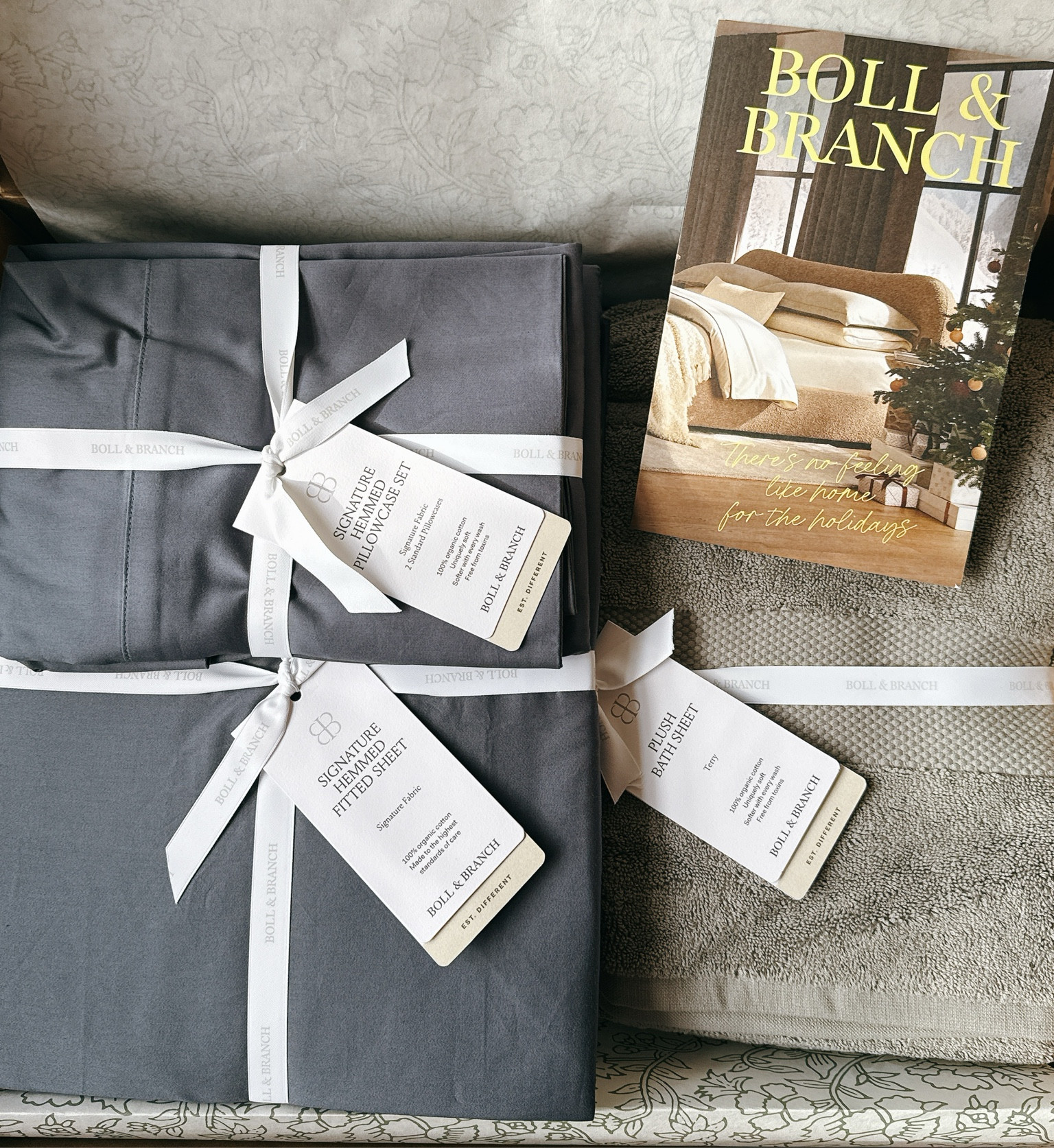 Transform your home into a haven of luxury with Boll & Branch. From buttery soft, breathable organic bed sheets to ultra-absorbent, plush bath towels, every piece is crafted with 100% certified organic cotton for unmatched comfort and sustainability. Elevate your daily routine with eco-friendly elegance designed to pamper you every day. 🌿✨

#LuxuryLiving #OrganicComfort #PlushTowels #SustainableStyle #BollAndBranch

#LTKGiftGuide #LTKCyberWeek #LTKHoliday