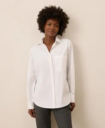 Pact Organic Cotton All Day Poplin Classic Shirt | Nordstrom | Nordstrom