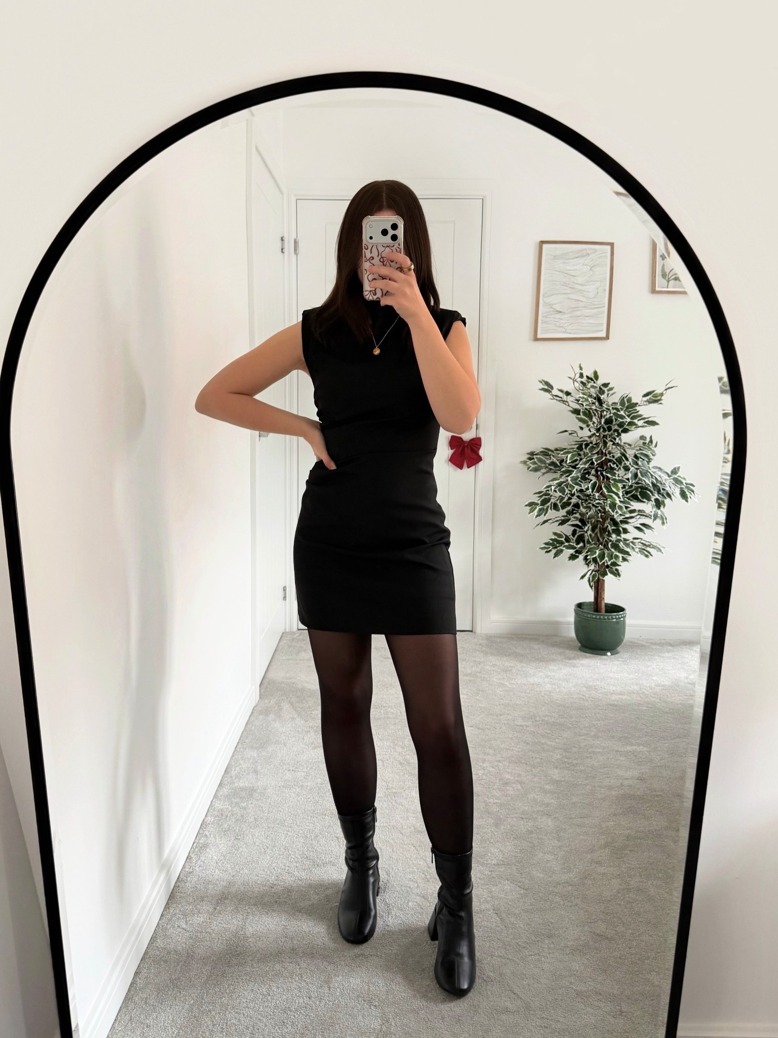 Christmas Party Outfit 🖤

Dress is Zara -  3067/258/800

• little black dress heels sock boots going out outfits night out outfit date night pub uk partywear new years eve • 

#LTKfestive #LTKpartywear #LTKdatenight