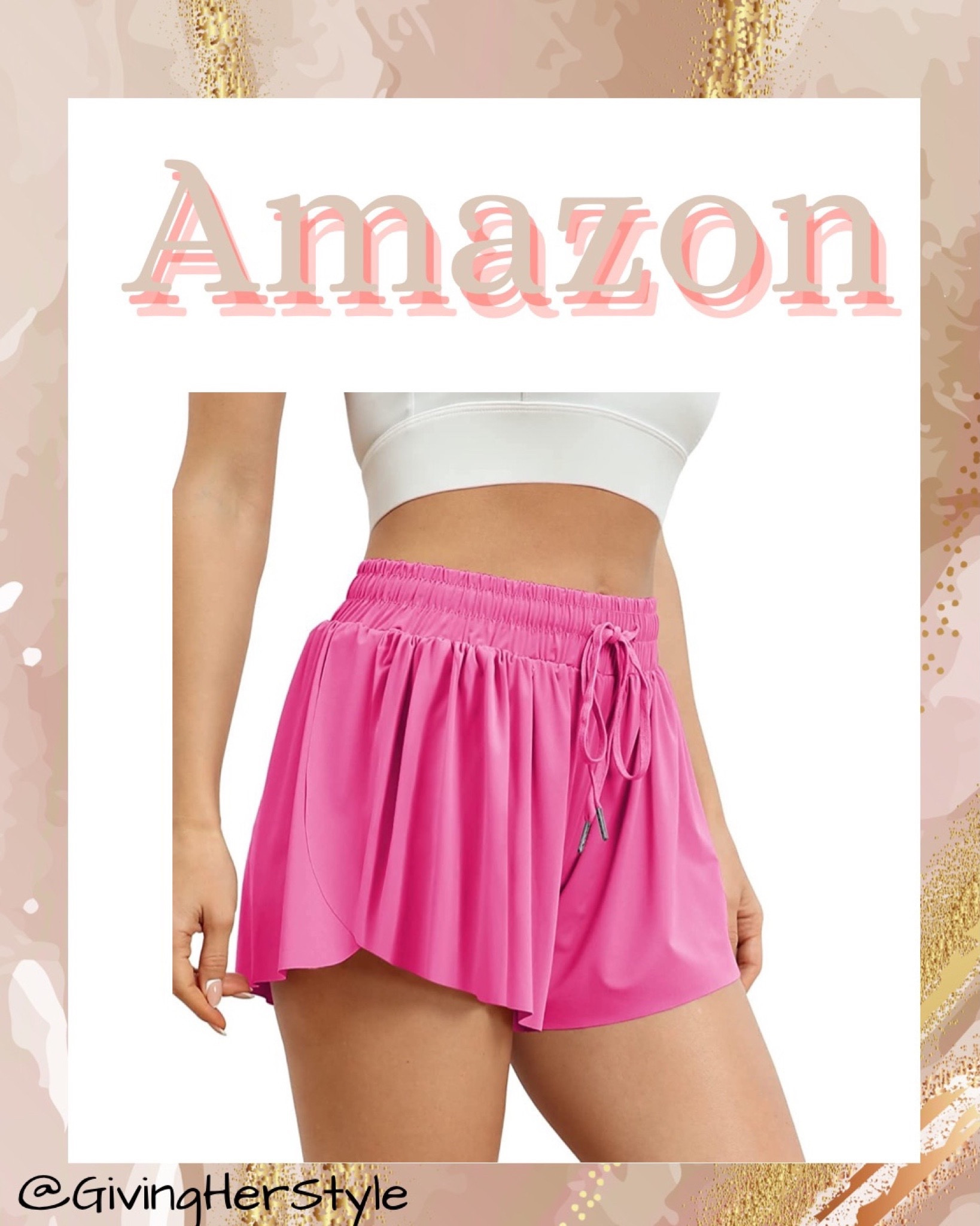 luogongzi 2 in 1 Flowy Running … curated on LTK  Cute skirt outfits,  Summer running outfit, Running shorts outfit