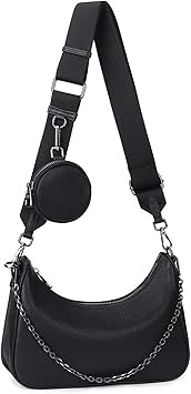 YALUXE Leather-Crossbody-Handbags-for-Women 2 in 1 Multipurpose Purse Set with Coin Pouch Genuine... | Amazon (CA)