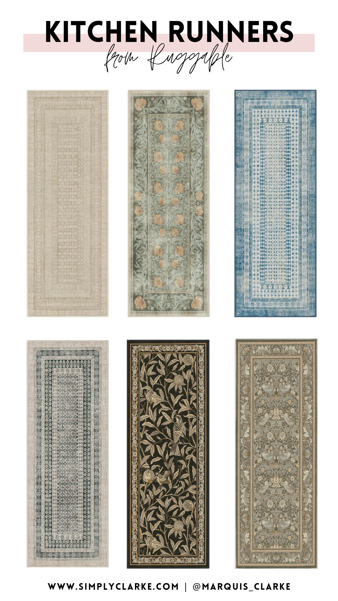 Kitchen upgrade that actually makes sense! These Ruggable runners are washable, durable, and perfect for high-traffic spaces. #LTKHome 

 #LTKSeasonal #LTKHome