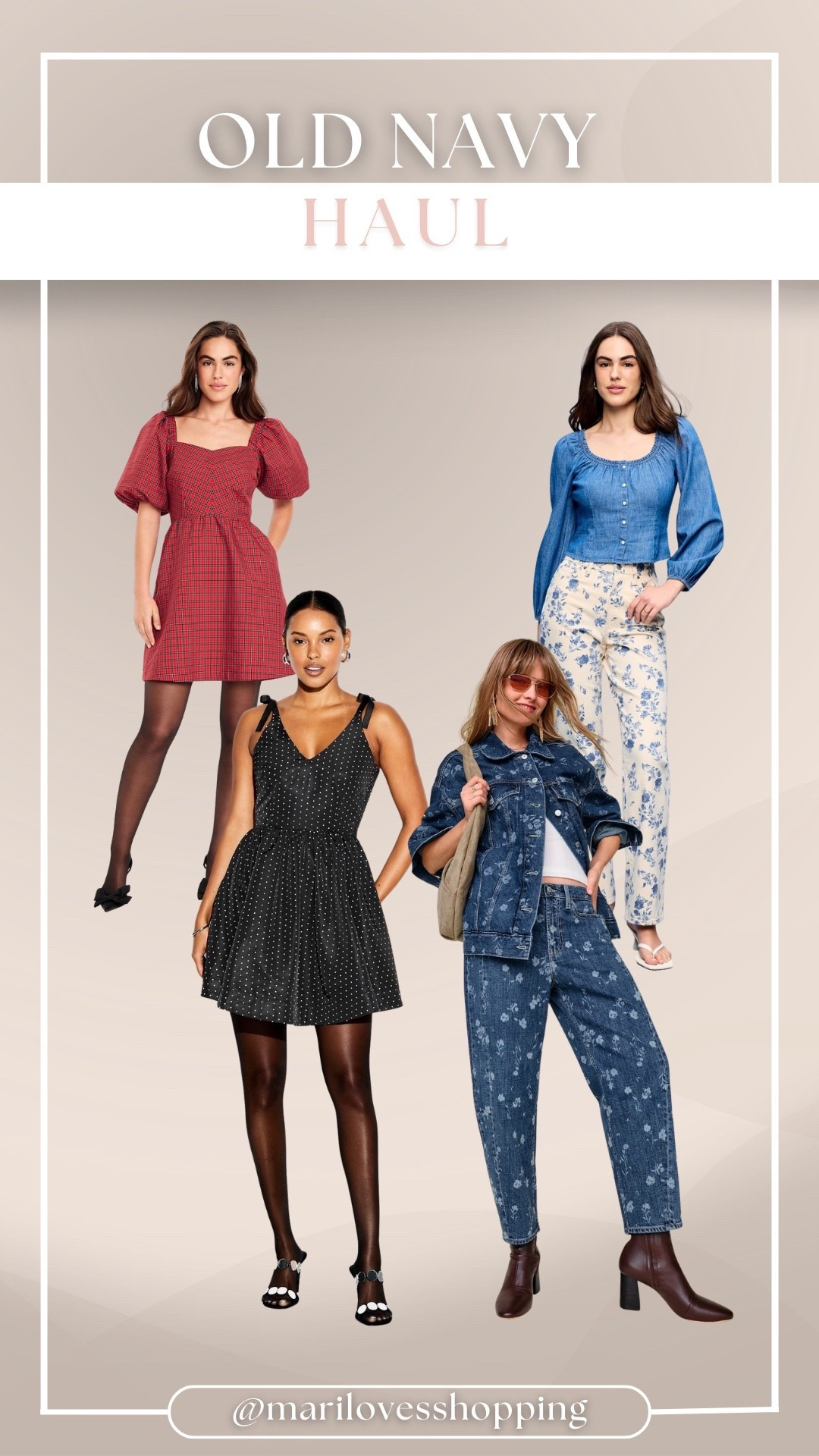 Old Navy Haul
#women #springoutfit

#LTKootd #LTKSpringSale #LTKSeasonal