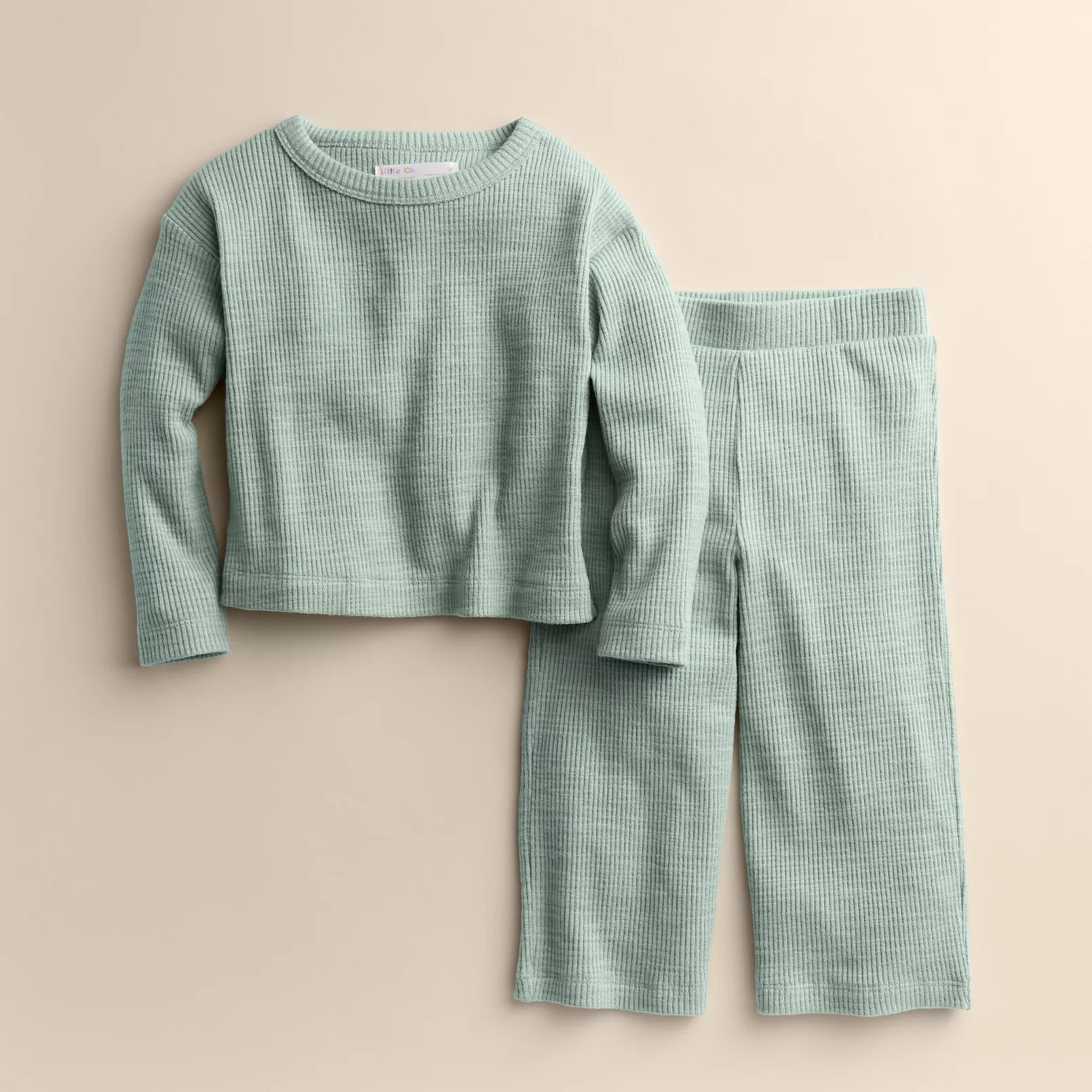 Girls 4-12 Little Co. by Lauren Conrad 2-Piece Relaxed Wide Leg Pants & Pullover Top Set | Kohl's