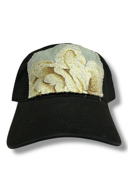 Kilim Baseball Hat - Black 102 | The Willow Tree
