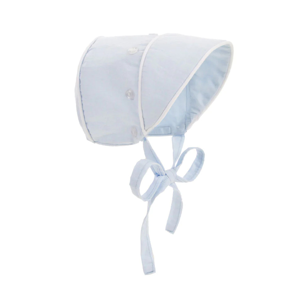 Barringer Bonnet - Buckhead Blue with Worth Avenue White | The Beaufort Bonnet Company