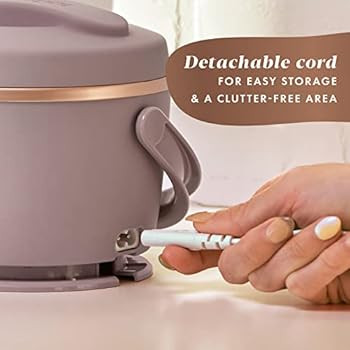Crockpot Electric Lunch Box, Portable Food Warmer for On-the-Go, 20-Ounce, Blush Pink | Amazon (US)