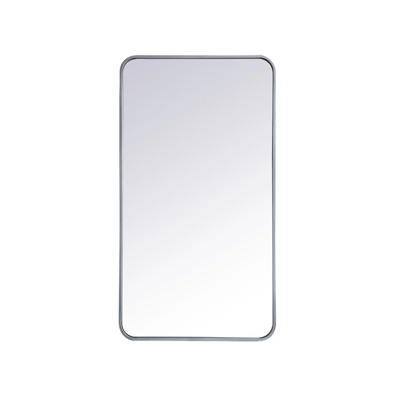 Sabine Metal Rounded Rectangle Wall Mirror | Joss & Main