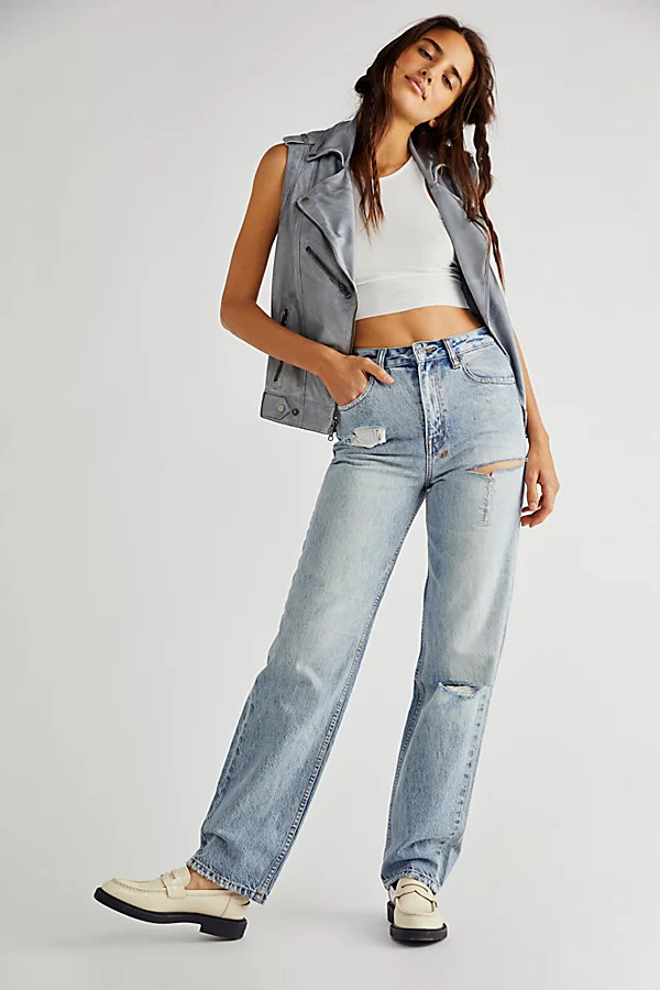 Ksubi Playback Skream Trashed Jeans by Ksubi at Free People, Skream Trashed, 28 | Free People (Global - UK&FR Excluded)