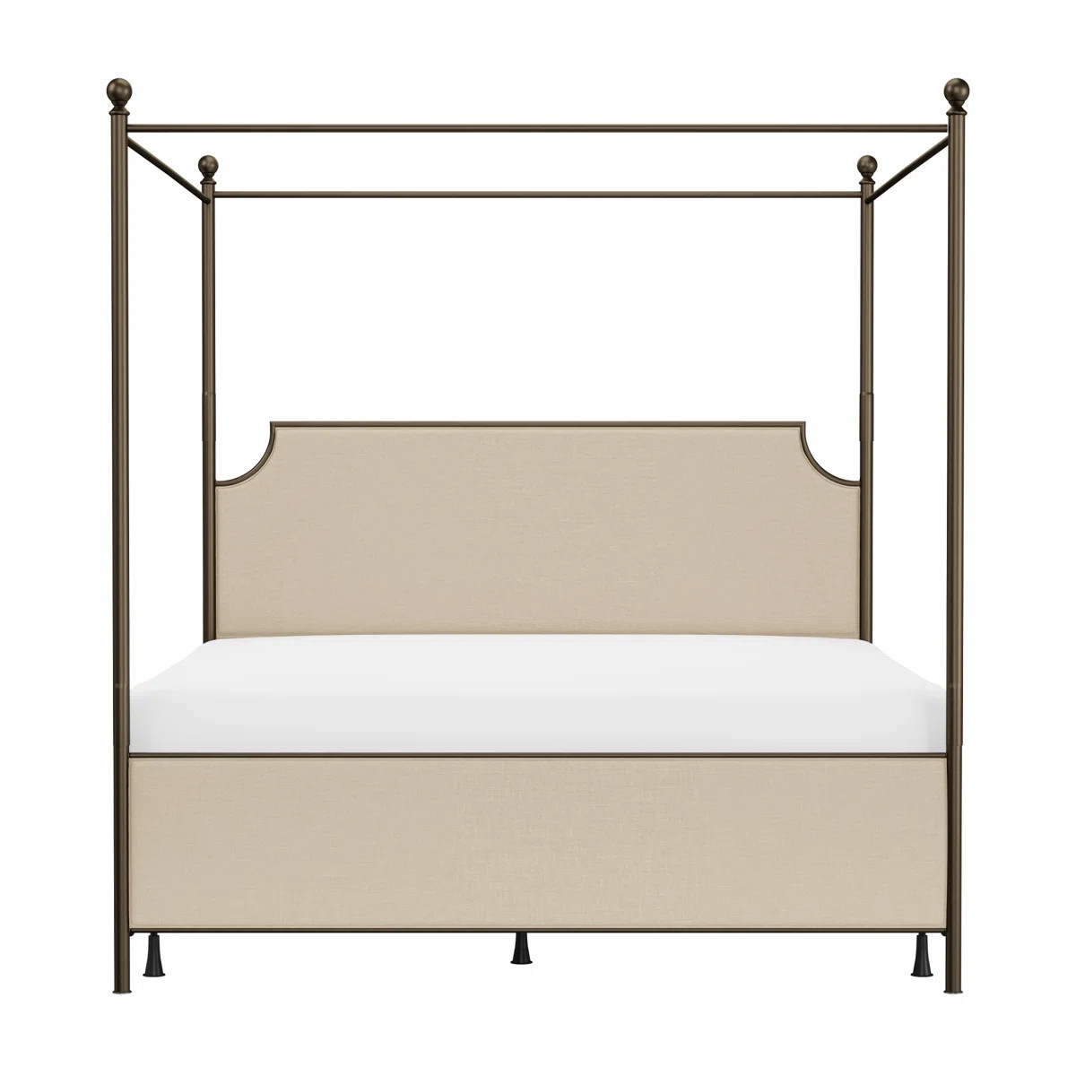 Olague Low Profile Canopy Bed | Wayfair North America