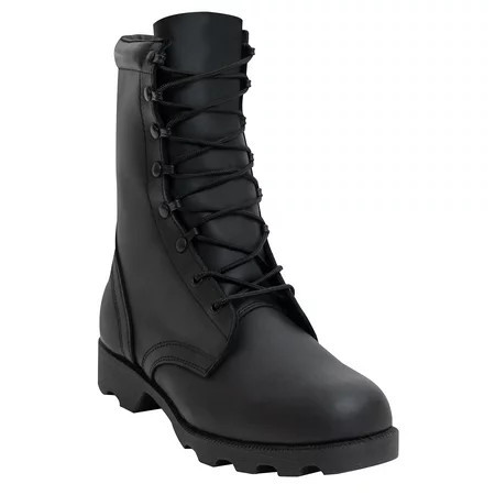 Rothco Men s Shoes Slip-Resistant Combat Closed Toe Black 13 | Walmart (US)