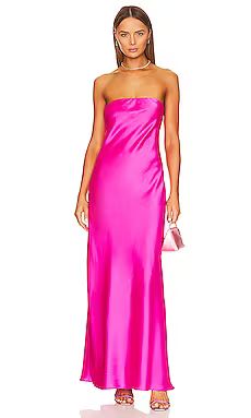 Show Me Your Mumu Taylor Tube Dress in Hot Pink from Revolve.com | Revolve Clothing (Global)