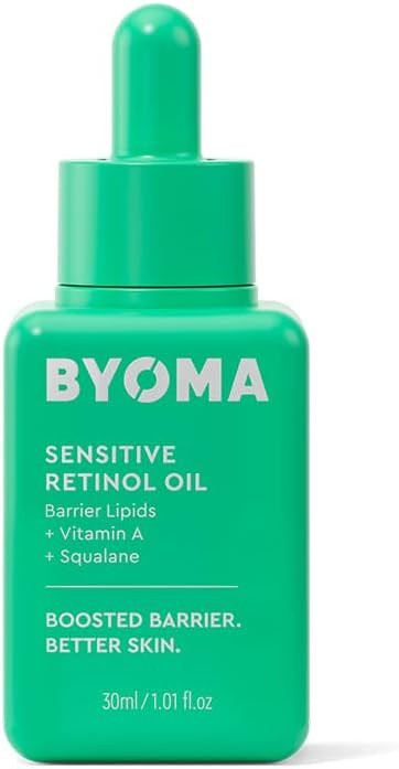 BYOMA Sensitive Retinol Oil - Face Treatment with Squalane & Vitamin A - Ideal for Sensitive Skin... | Amazon (US)