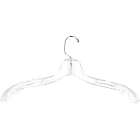 Honey-Can-Do HNG-01438 Crystal Cut Dress Hangers, 8-Pack,Clear | Amazon (US)