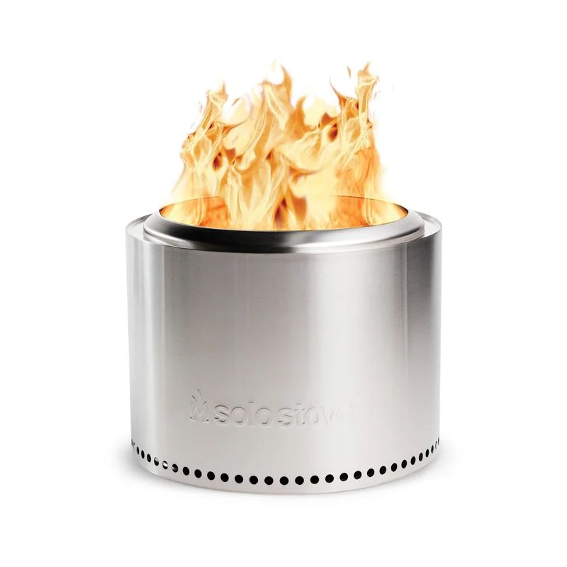 Bonfire 14'' H x 19.5'' W Stainless Steel Wood Burning Outdoor Fire Pit | Wayfair North America