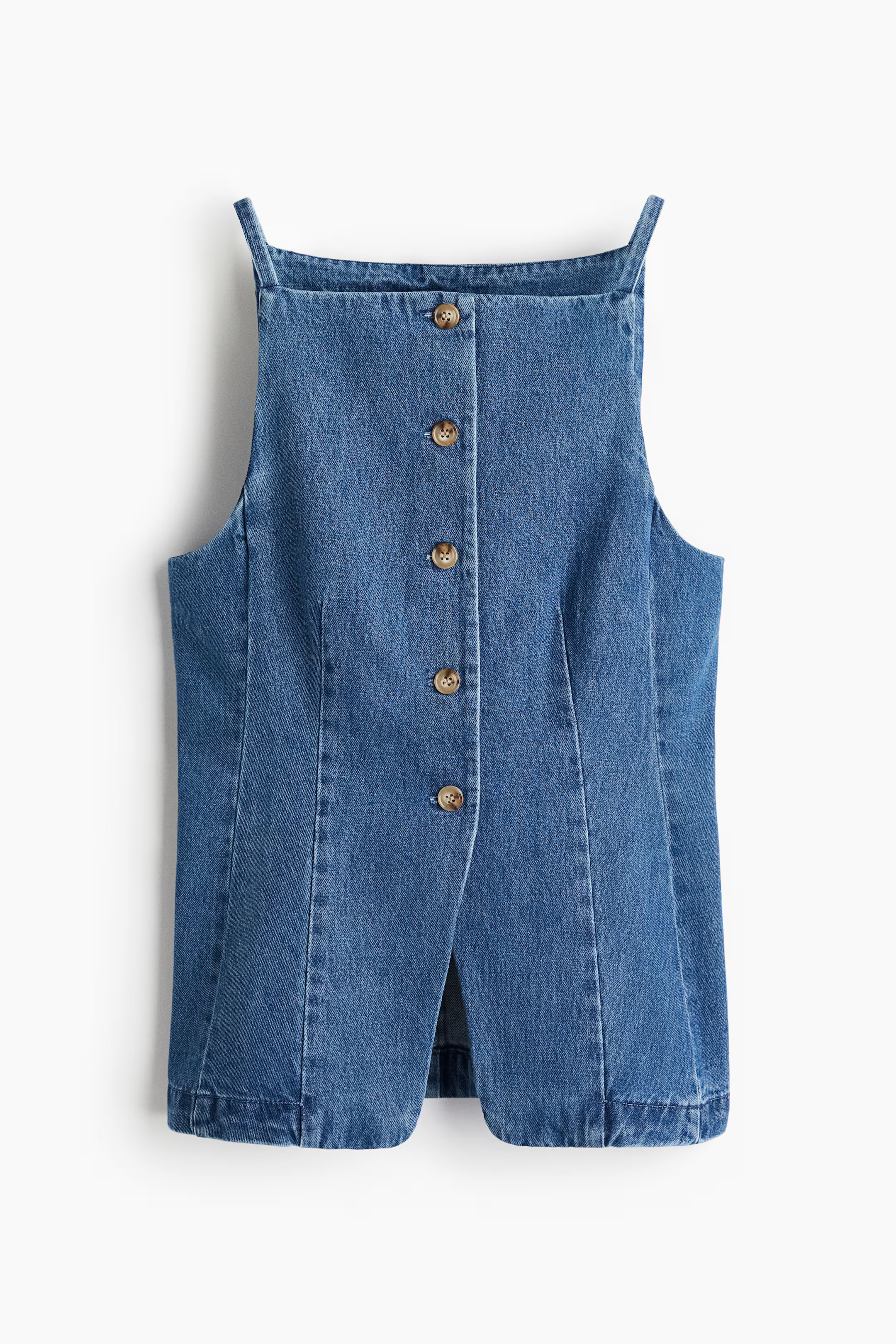 Tailored denim waistcoat | H&M (UK, MY, IN, SG, PH, TW, HK)