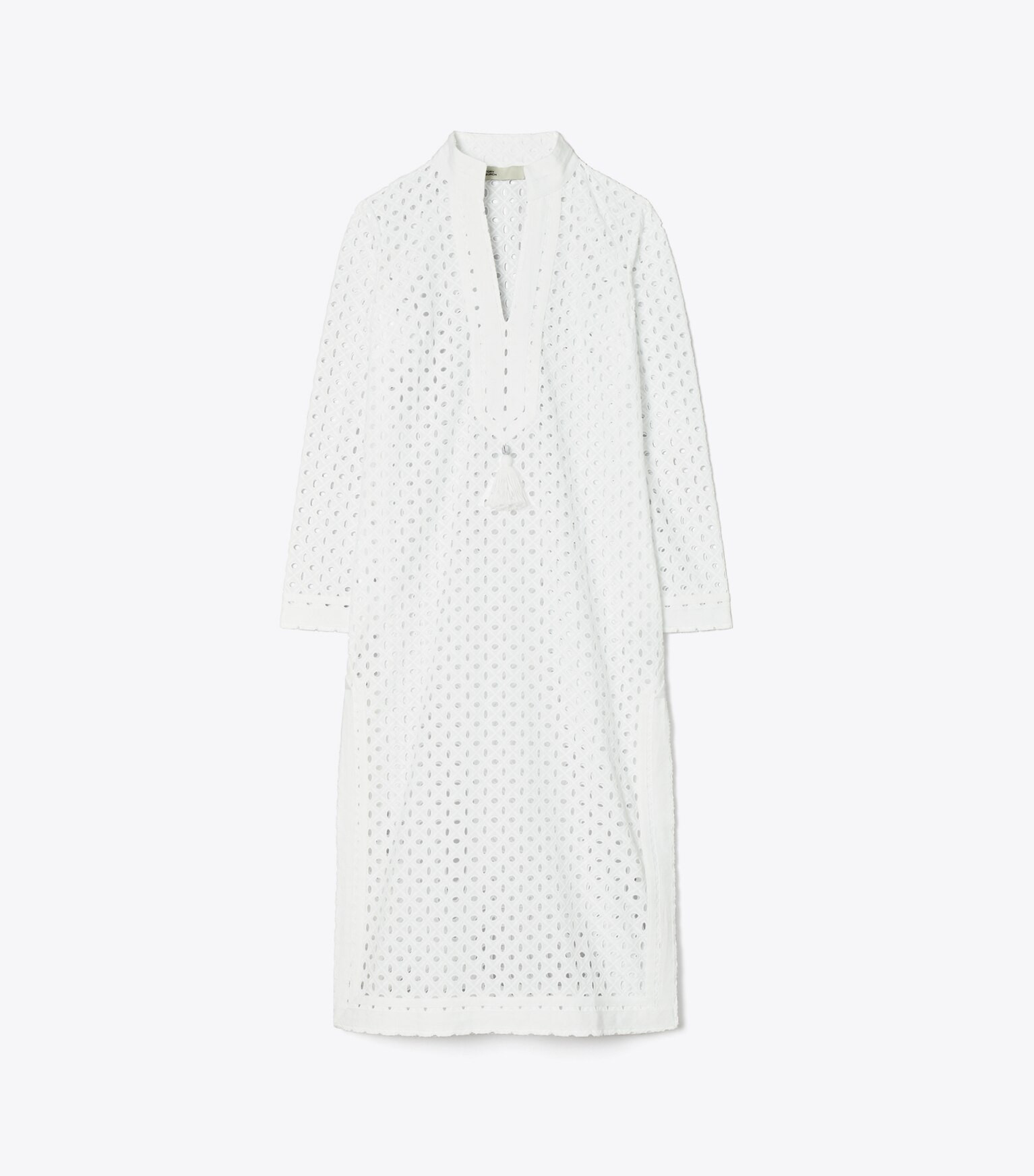 Eyelet Mid-Length Tory Tunic: Women's Designer Coverups | Tory Burch | Tory Burch (US)