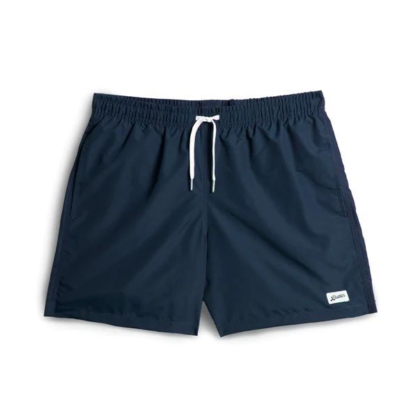 Bather - Solid Navy Swim Trunk | Bather Trunk Co.