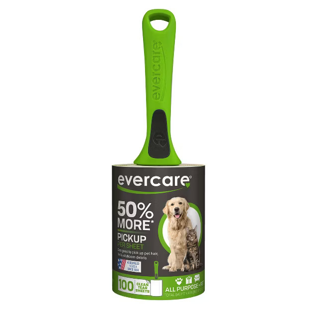 Evercare Pet Lint Roller - 100 Sheets | Target