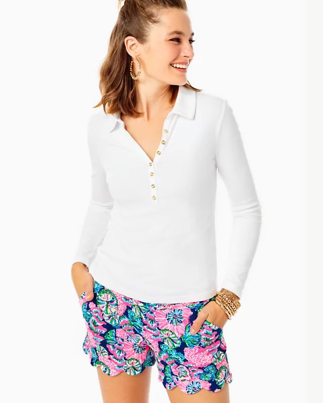 Reema Polo Top | Lilly Pulitzer