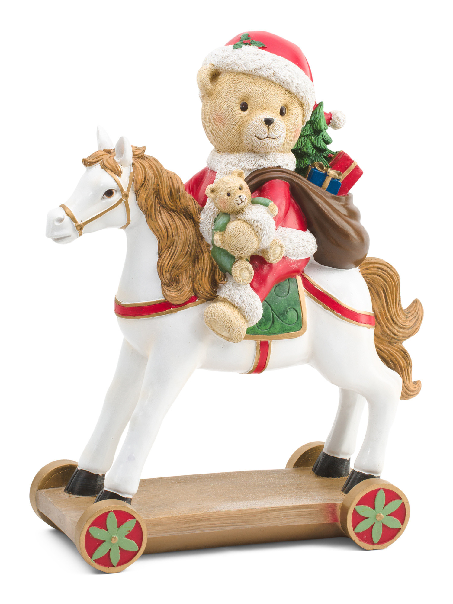 Teddy Bear Riding A Rocking Horse Decor | Marshalls
