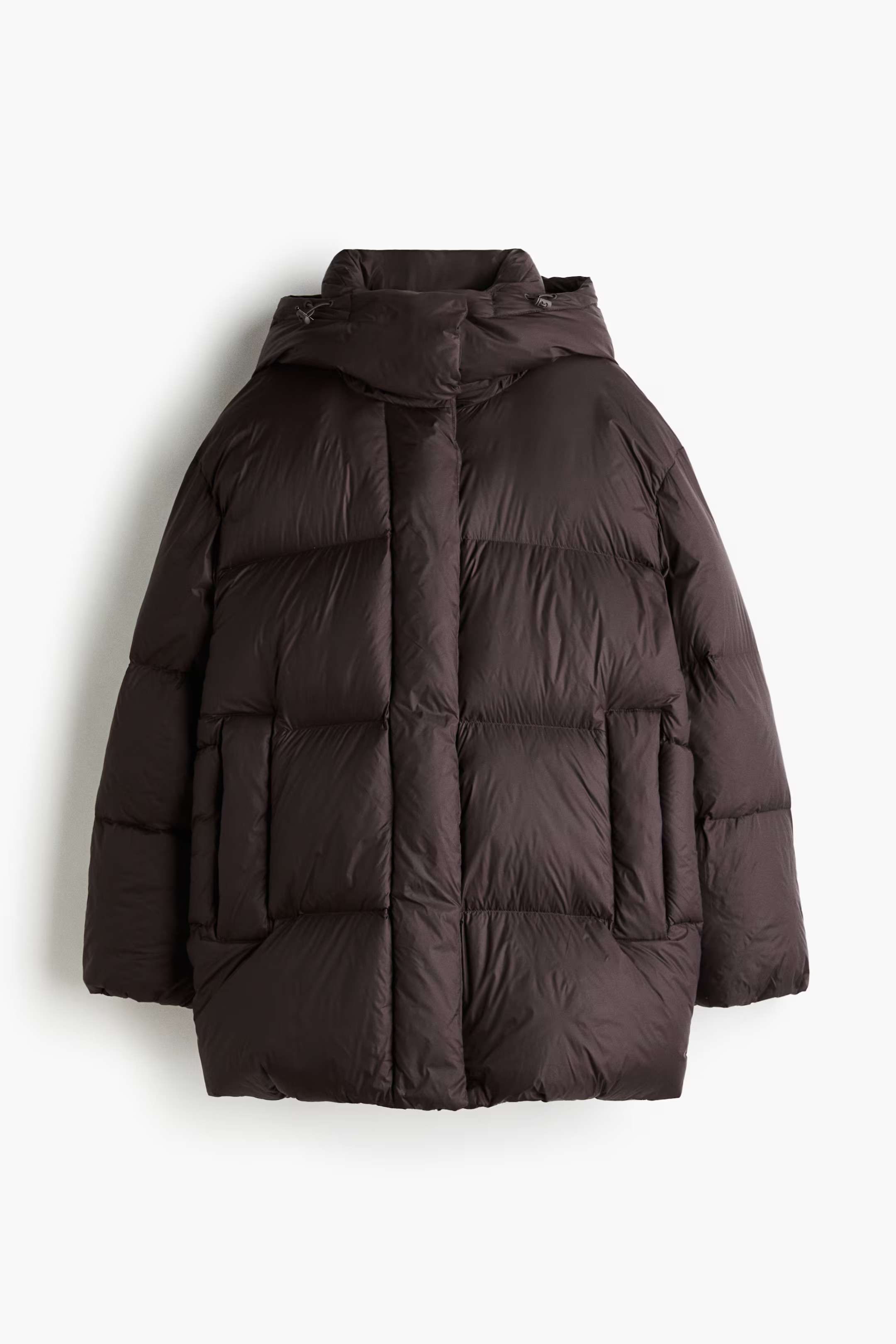 Hooded down puffer jacket | H&M (UK, MY, IN, SG, PH, TW, HK)