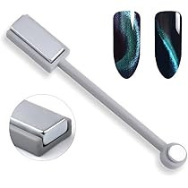 Frcolor Double-head Magic Magnet Stick For 3D Magnetic Cat Eye Gel Nail Polish Nail Art Manicure Too | Amazon (US)
