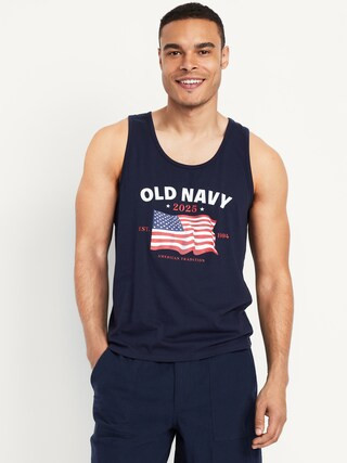 2025 Flag Graphic Tank Top | Old Navy (US)